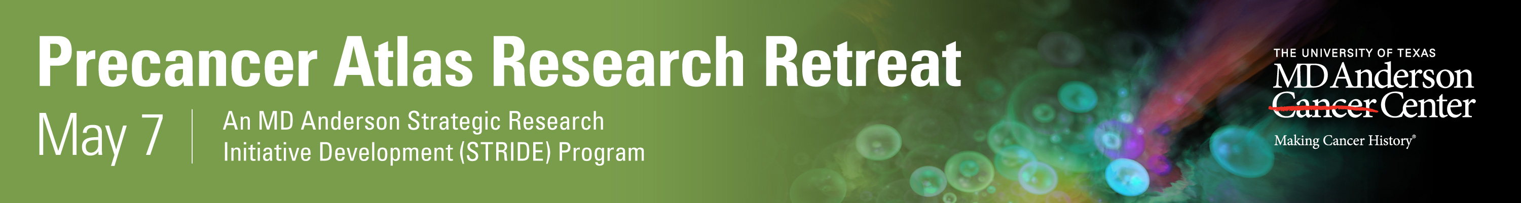The 2024 Precancer Atlas Research Retreat Banner